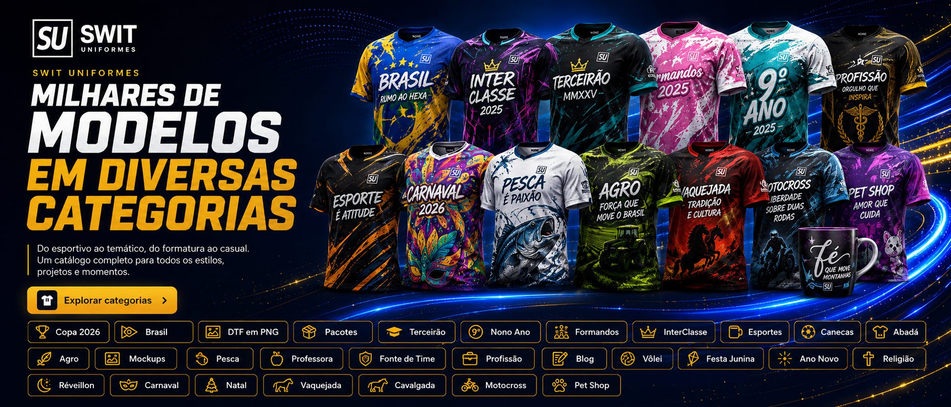 SWIT Uniformes — banner