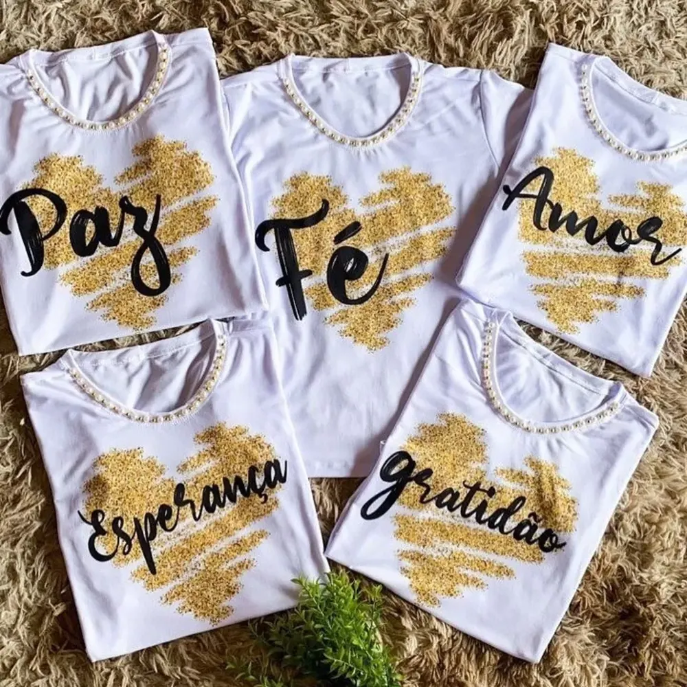Camisa 5 Estampa Ano Novo Reveillon