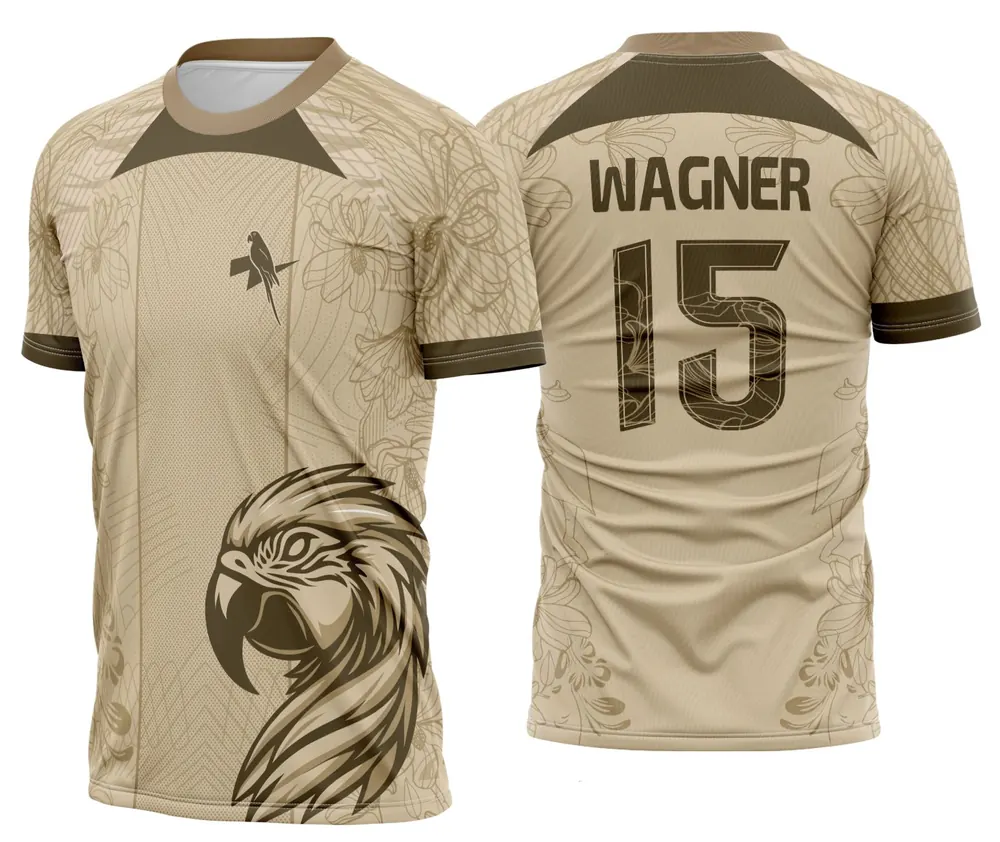 Camisa Interclasse Arara Brasil Bege 2025 - 0075