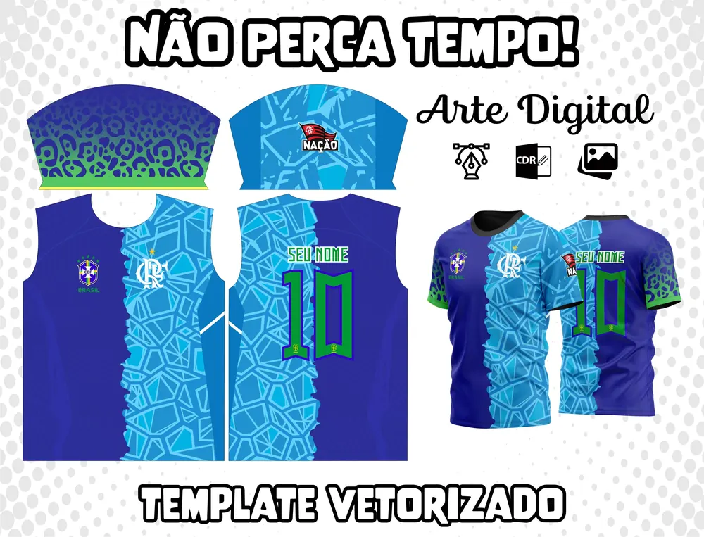 Camisa do Flamengo Brasil Goleiro M2