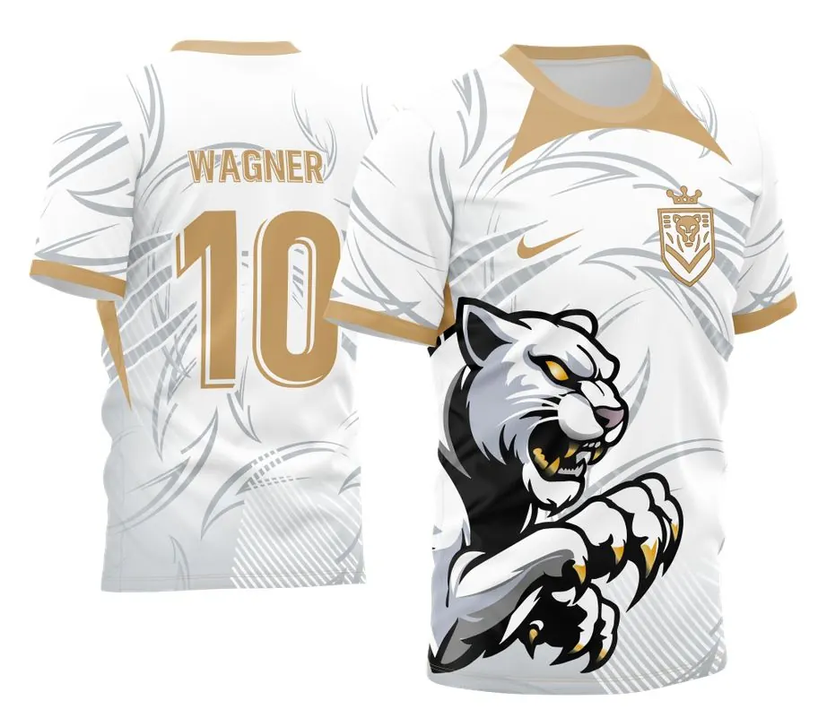 Arte Estampa Camisa InterClasse 2024 Pantera