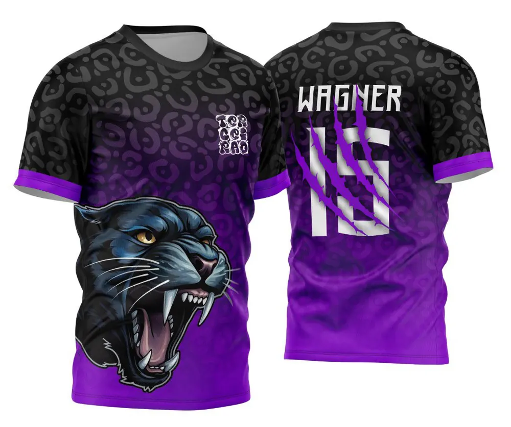 Camisa Interclasse - Jogos Internos - 2024 - Pantera Degrade