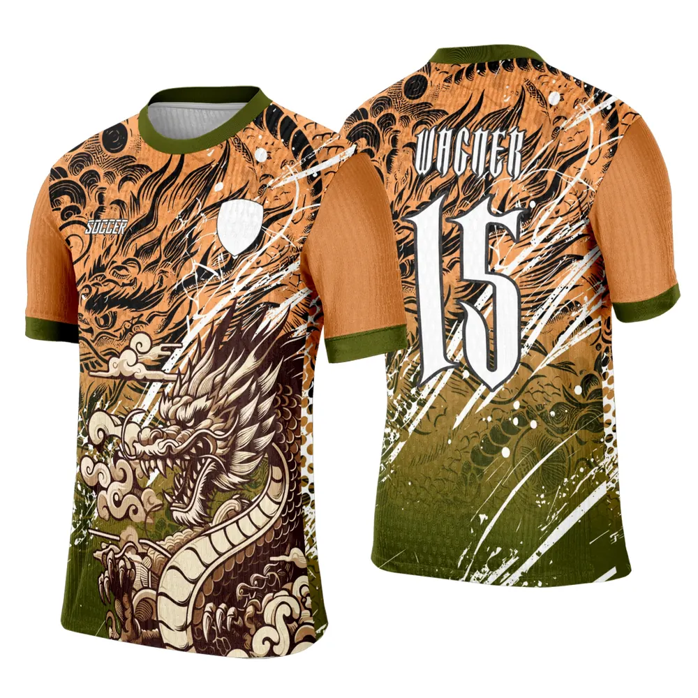 Arte Template Camisa Interclasse Dragão - 0114