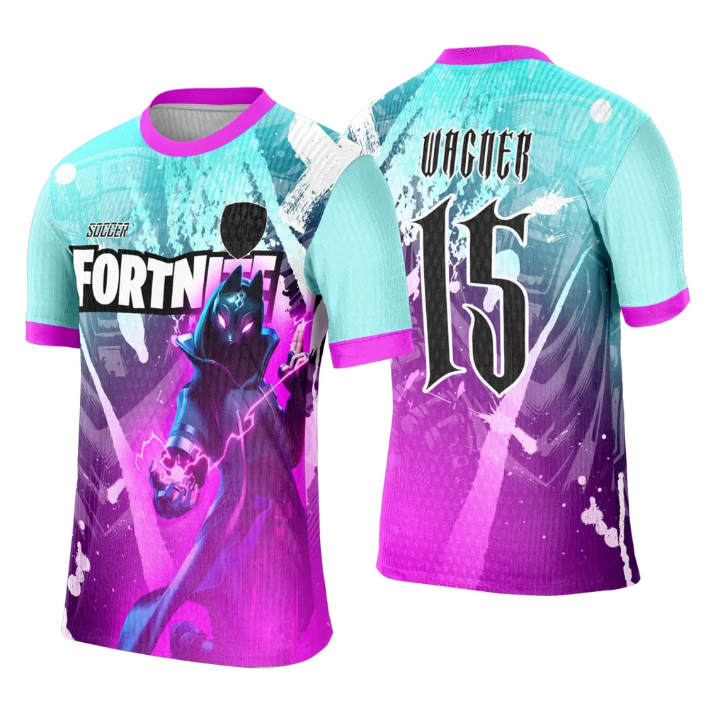 Arte Template Camisa Interclasse Game Fortnite - 0110