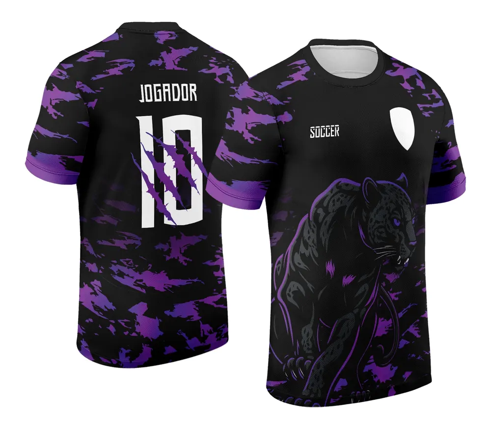 Arte Vertor Camisa Interclasse Pantera Modelo 02