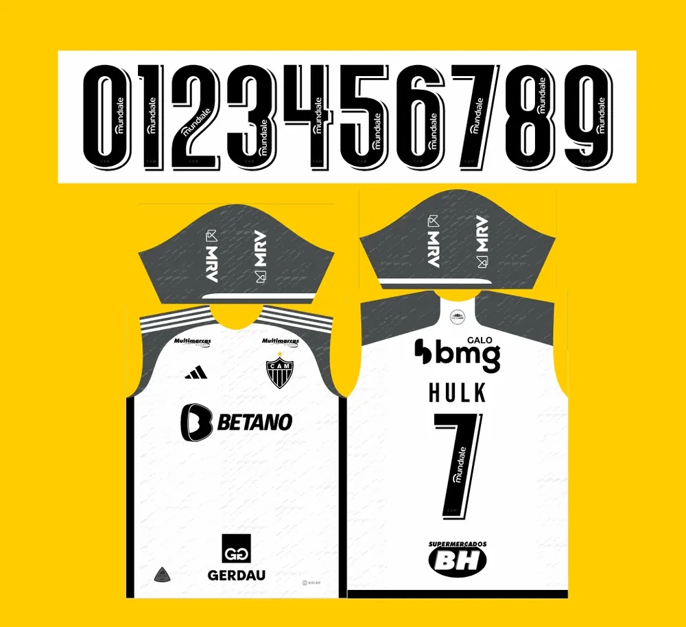 Camisa Atlético Mineiro Reserva 2023 - 2024