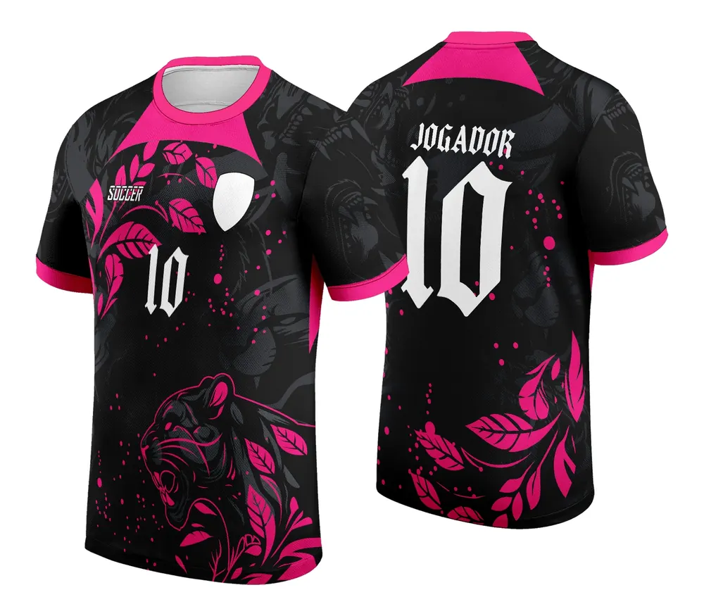 Arte Vetor Camisa Interclasse - Jogos Internos - 2024 - Pantera Rosa Modelo 02