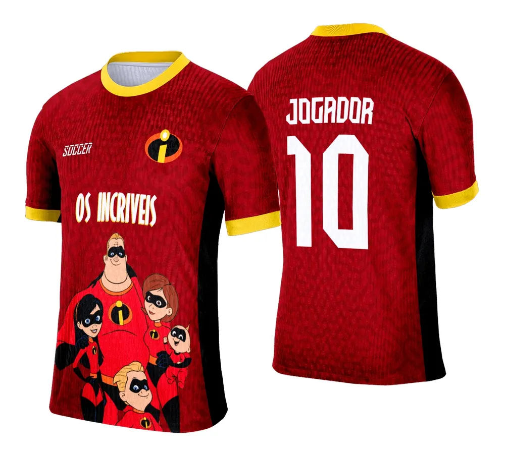 Arte Vetor Camisa Interclasse Os Incríveis - 0170