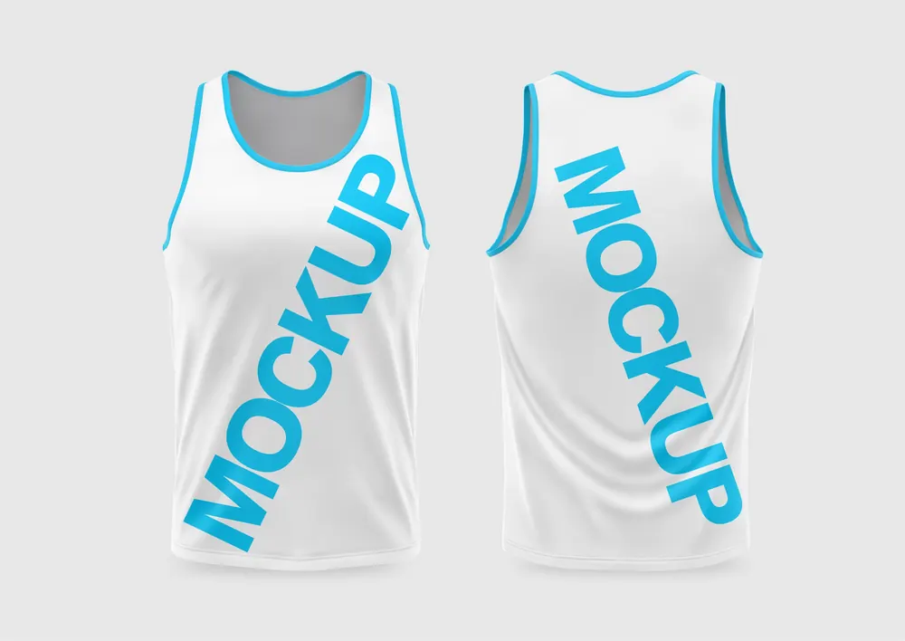 Arte Vetor Camisa Mockup Editavel CDR CorelDraw Regata Masculina