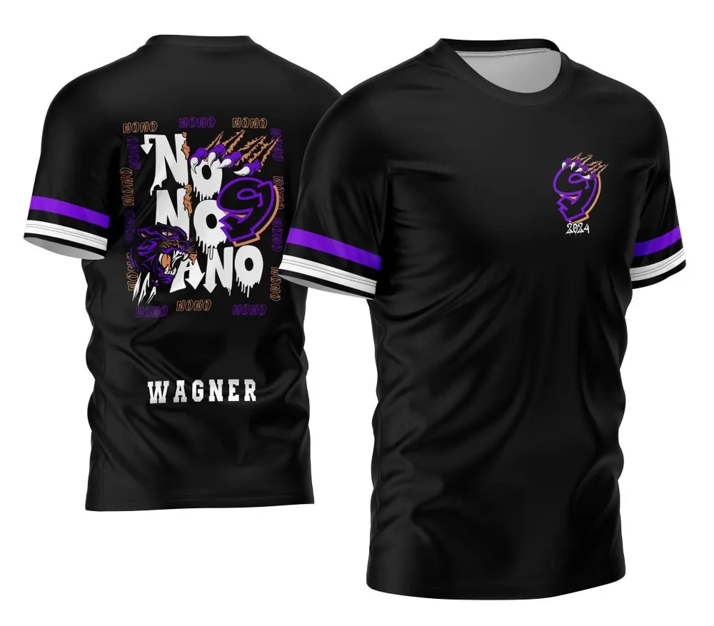 Camisa Nono Ano Pantera Negra 2026 Modelo 02
