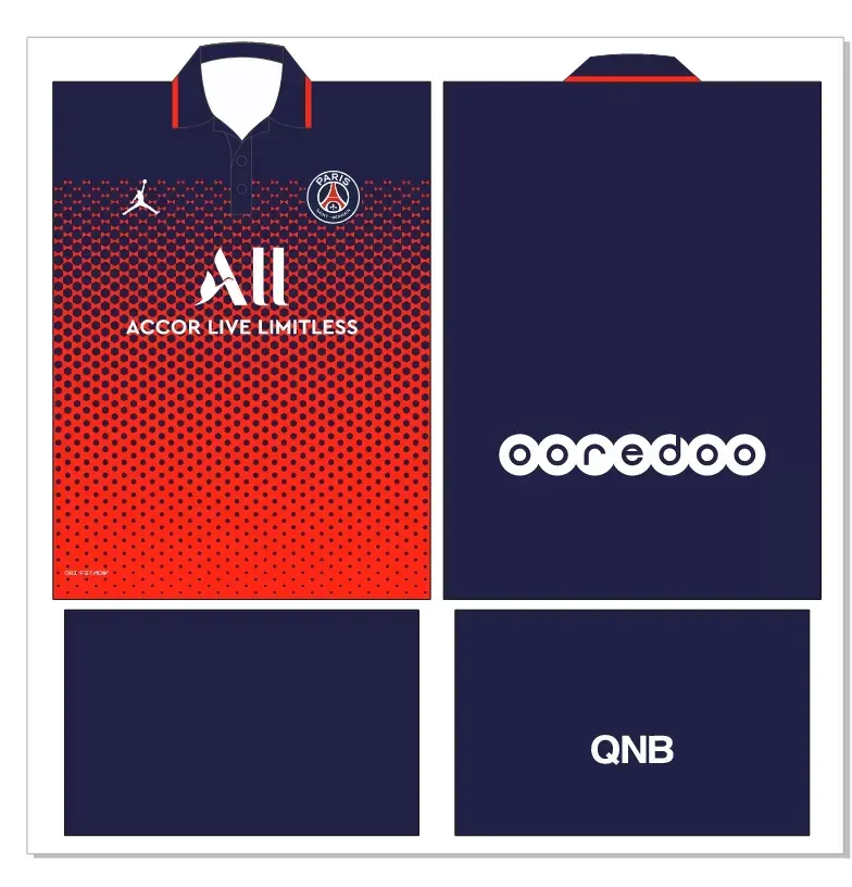 Camisa Paris Saint-Germain PSG Conceiro Degrade