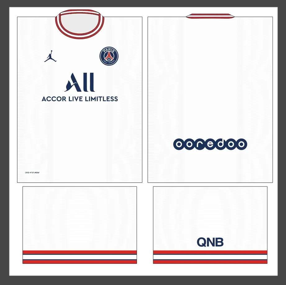 Camisa Paris Saint-Germain PSG Cuarta Equipacion 2022