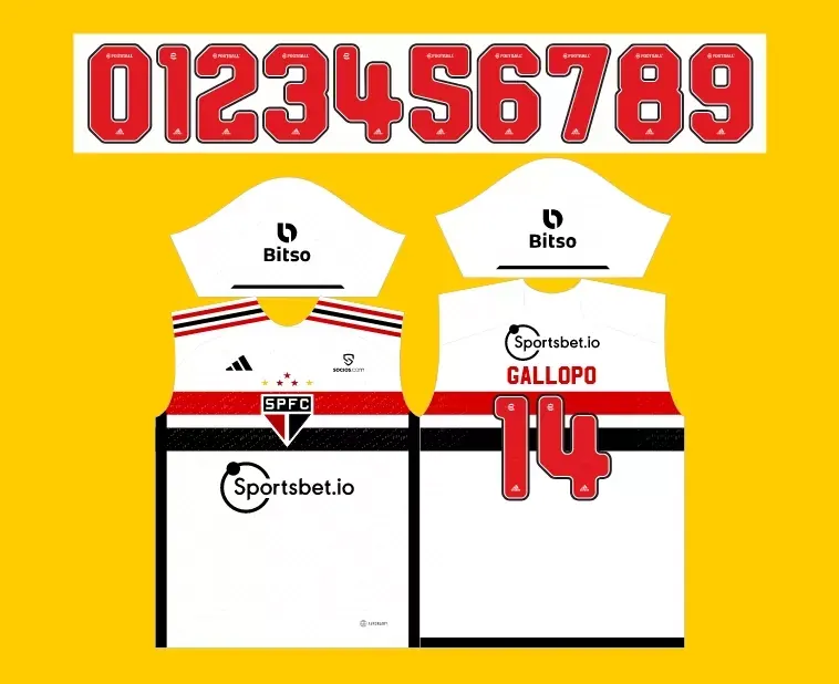 Camisa São Paulo Titular 2023-24