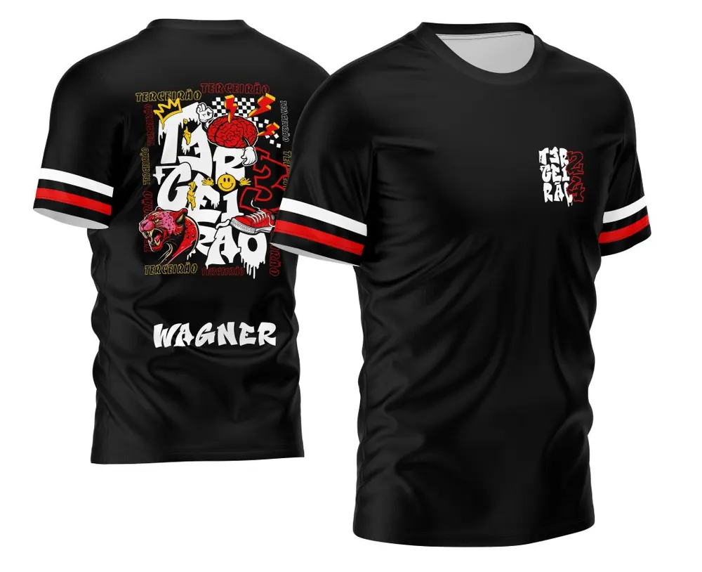 Camisa Exclusiva Terceirão Pantera Vermelha