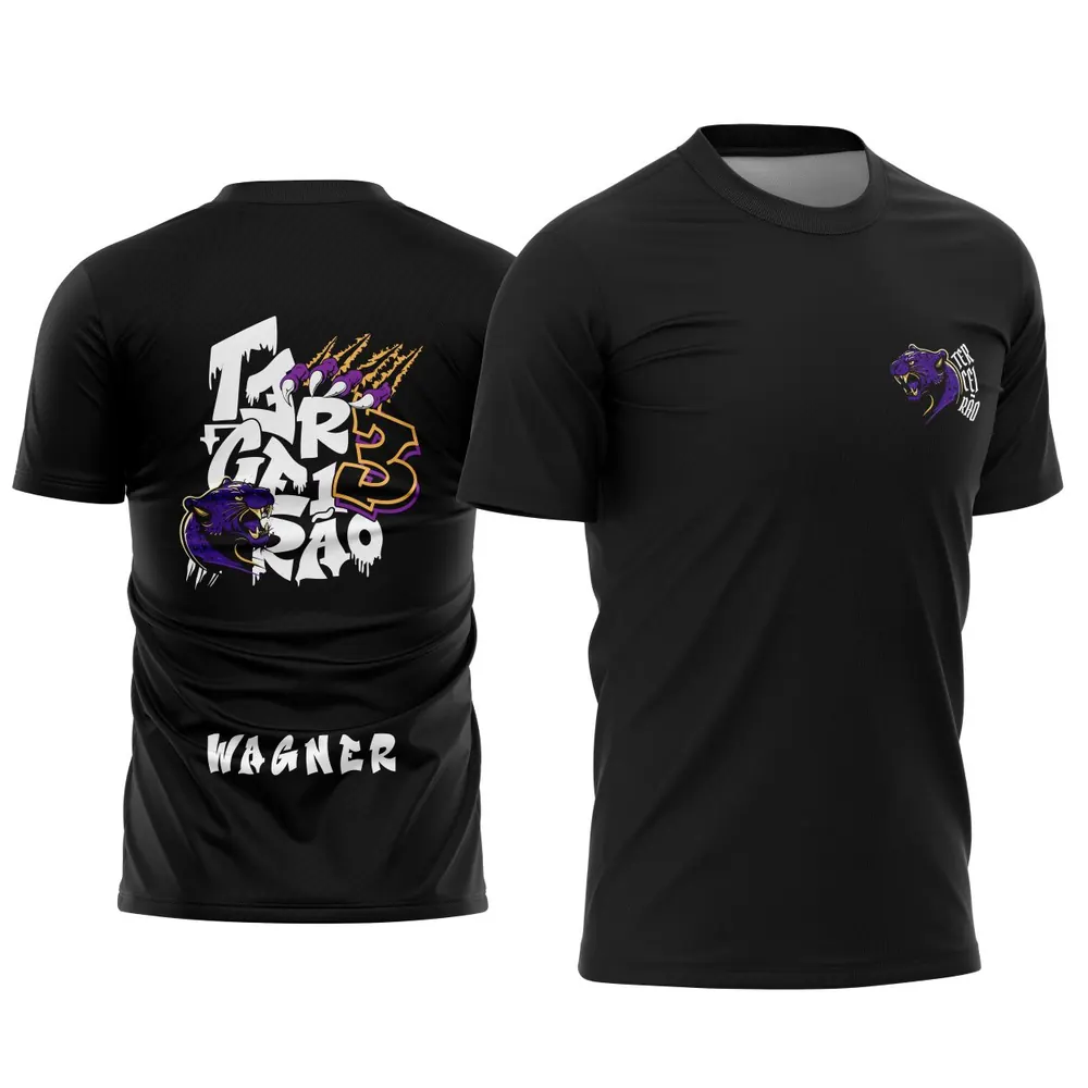 Camisa Terceirão com Pantera Negra Impactante
