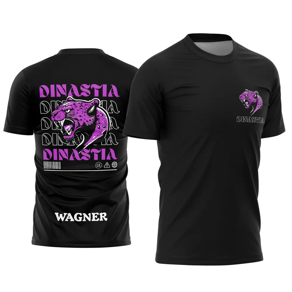 Camisa Exclusiva Terceirão Pantera Negra - Símbolo da Dinastia