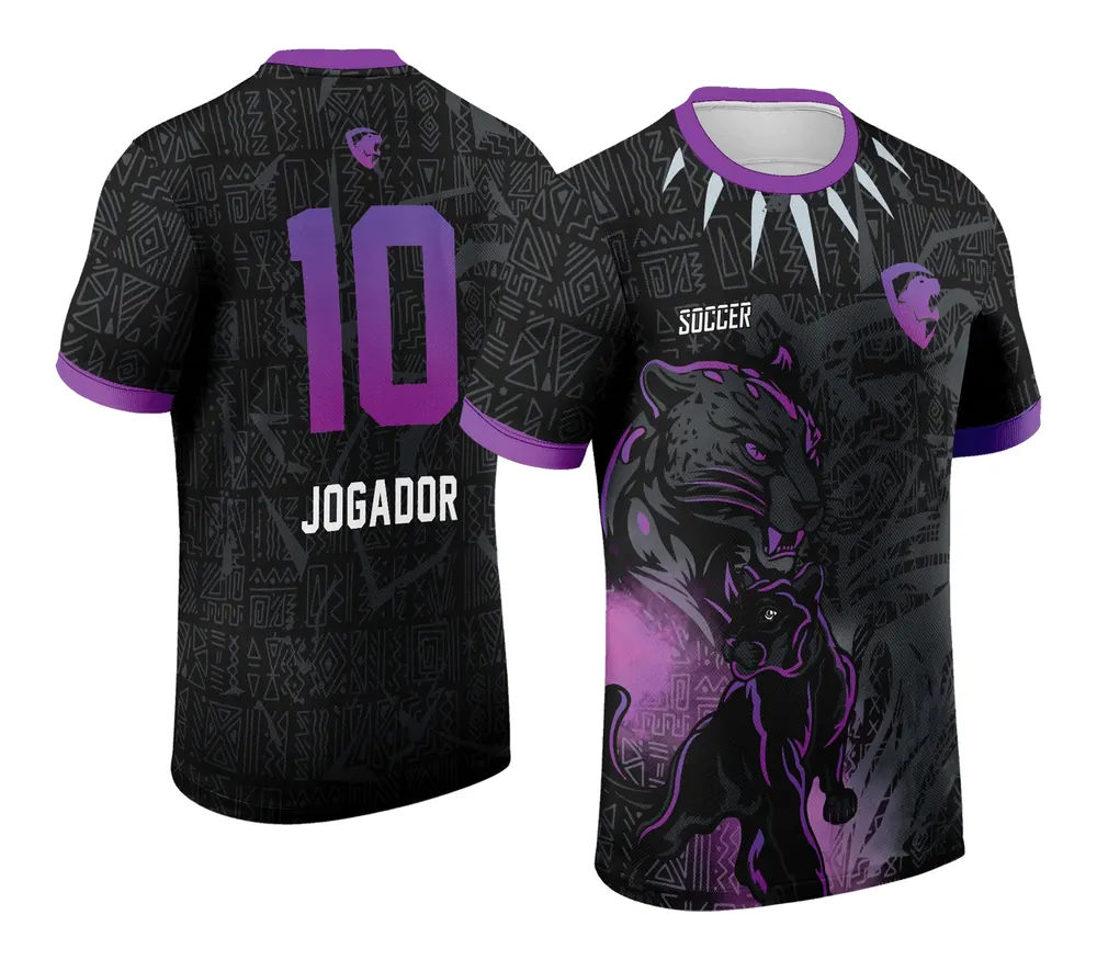 Camisa de Interclasse Pantera Negra Tribal 2024 - 2025