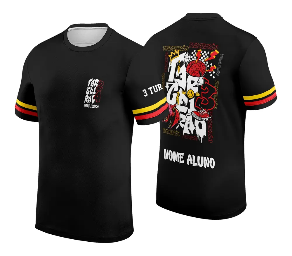 Arte Exclusiva Camisa Pantera para Terceirão