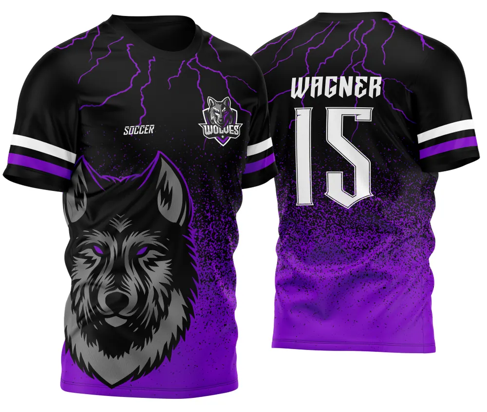 Camisa para InterClasse Lobo Particulas Ataque 2023