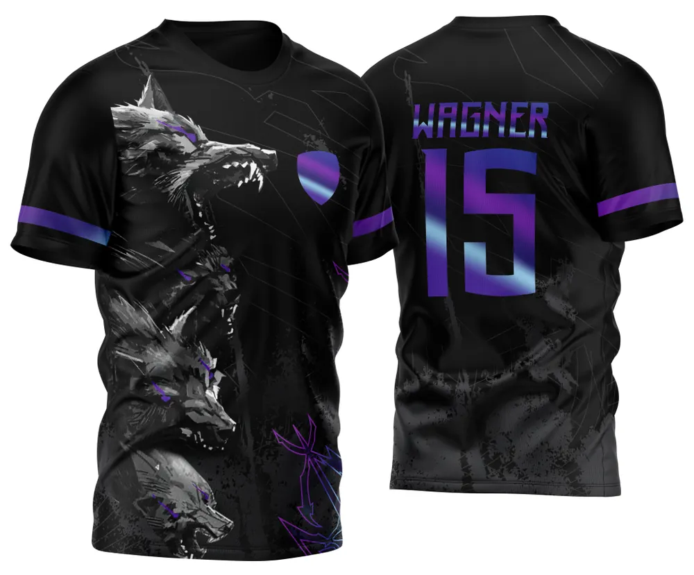 Camisa para InterClasse Lobos Holográfico Novo