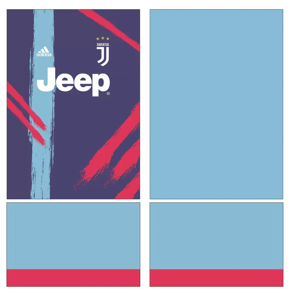 Arte Vetor Estampa Camisa Juventus Conceito 2020 2021 - 3