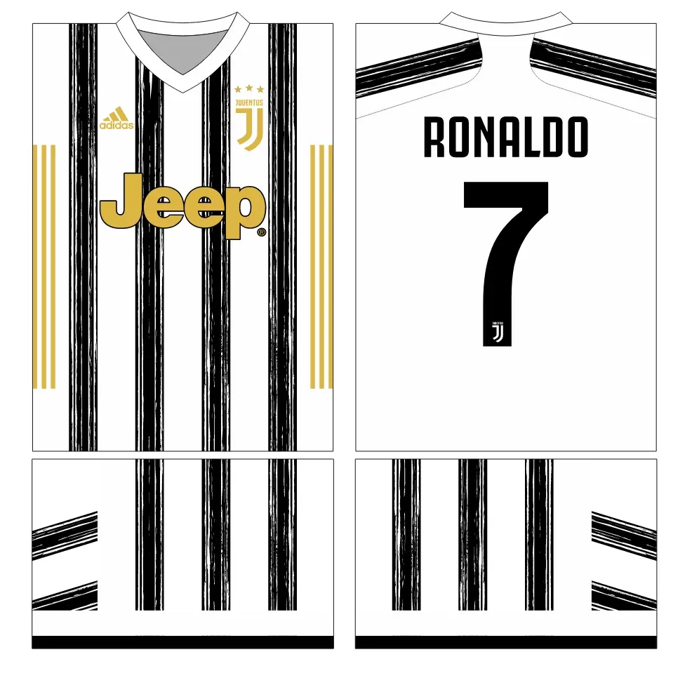 Camisa Estampa Juventus Conceito 2021 - 3