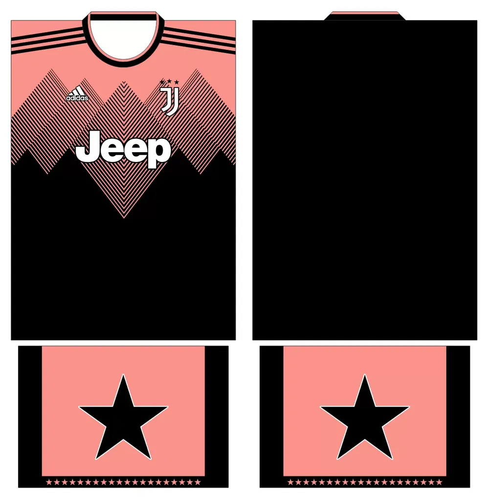 Camisa Estampa Juventus Conceito 2023 Modelo 02