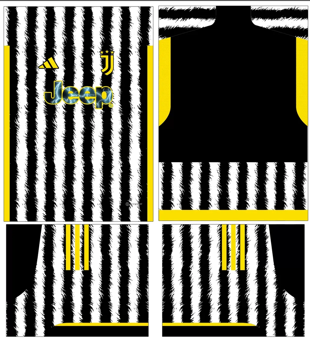 Camisa Estampa Juventus Local 2023 - 2024