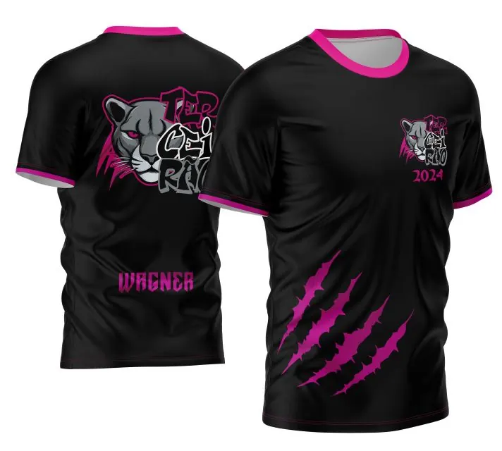 Arte Camisa Terceirão 2026 Estilo Pantera Negra 02
