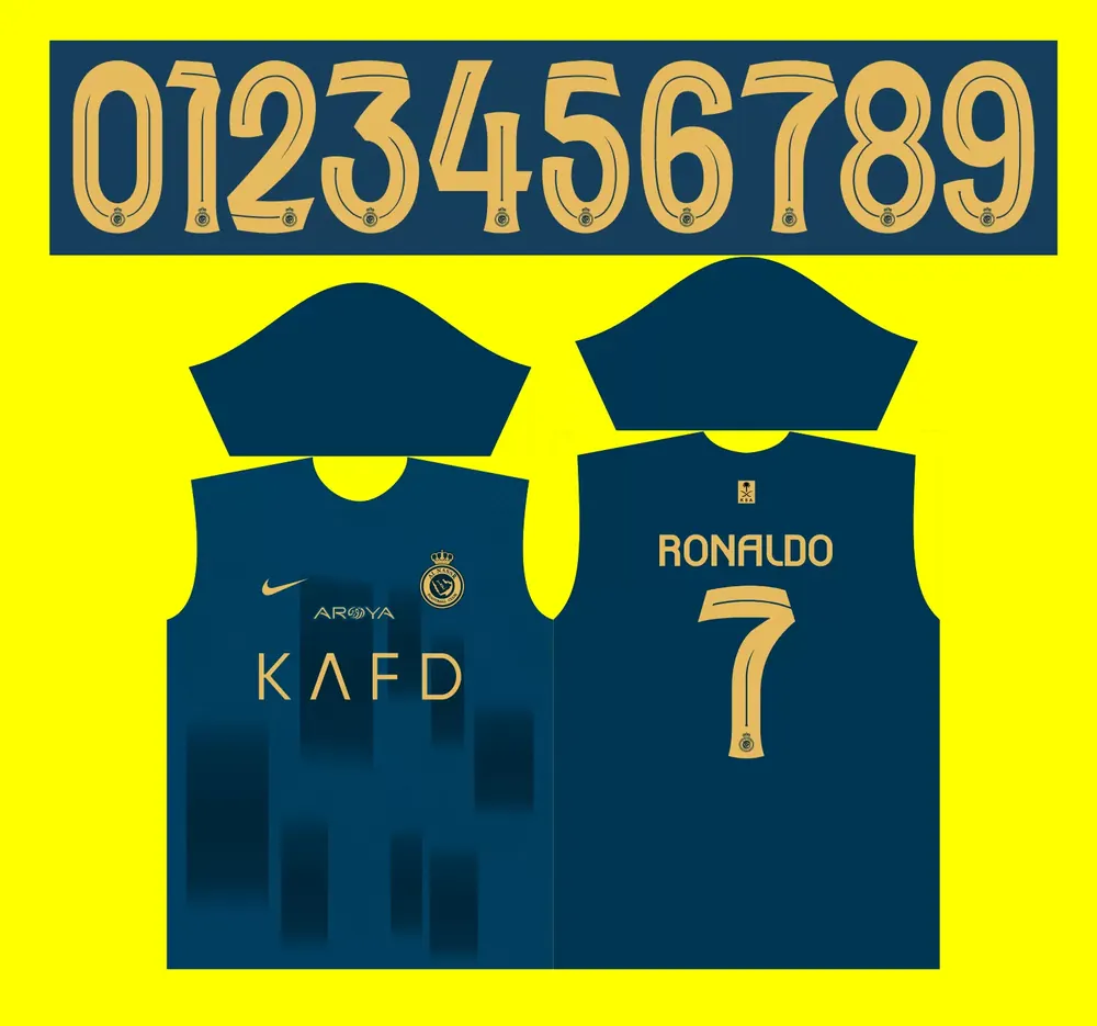 Camisa Al-Nassr Reserva 2023-24 x7