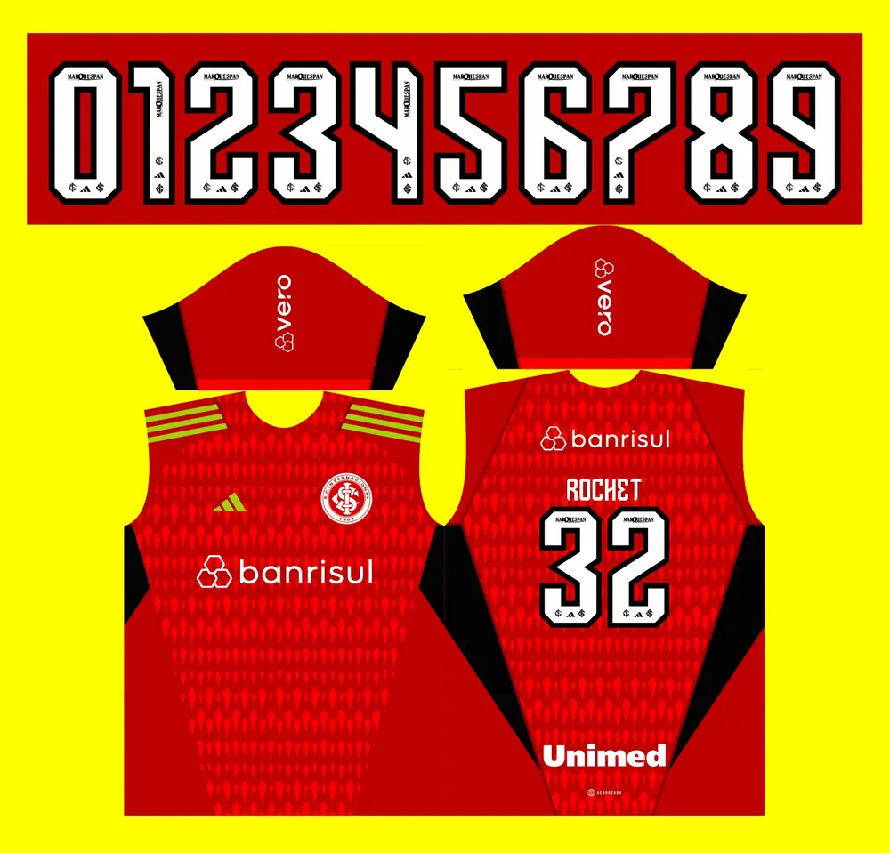 Camisa Internacional Goleiro I 2023-24 x7