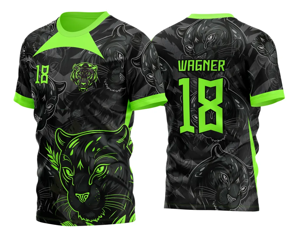 Camisa para InterClasse Pantera Negra Padrão 2023 Verde