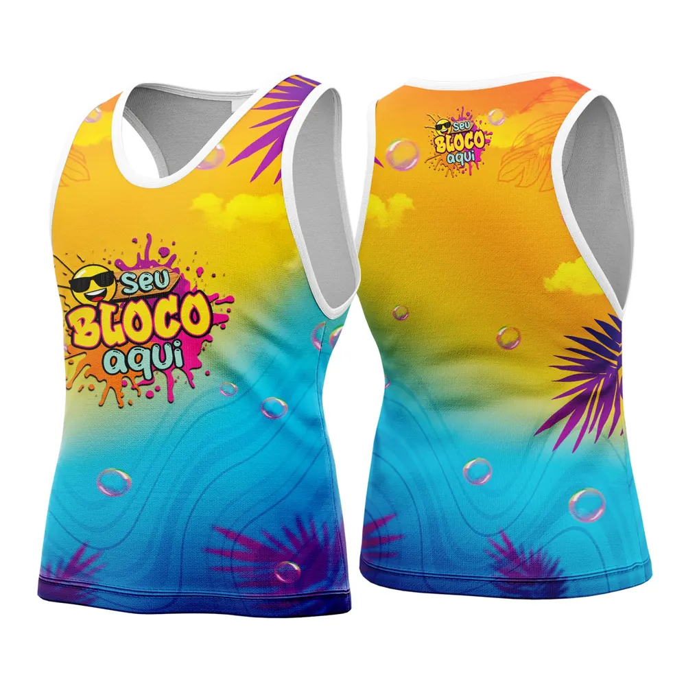 Camisa Abadá Carnaval Personalizada 2026 Modelo 177