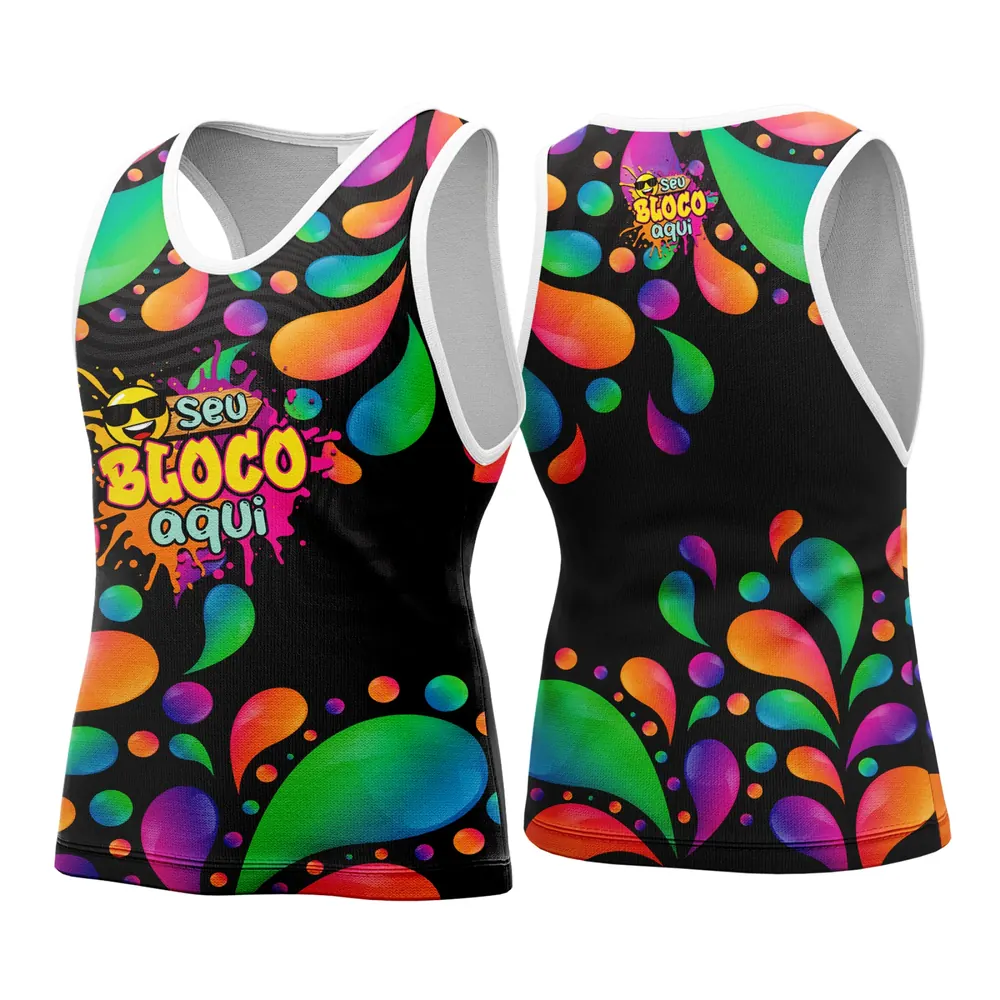 Camisa Abadá Carnaval Personalizada 2026 Modelo 142