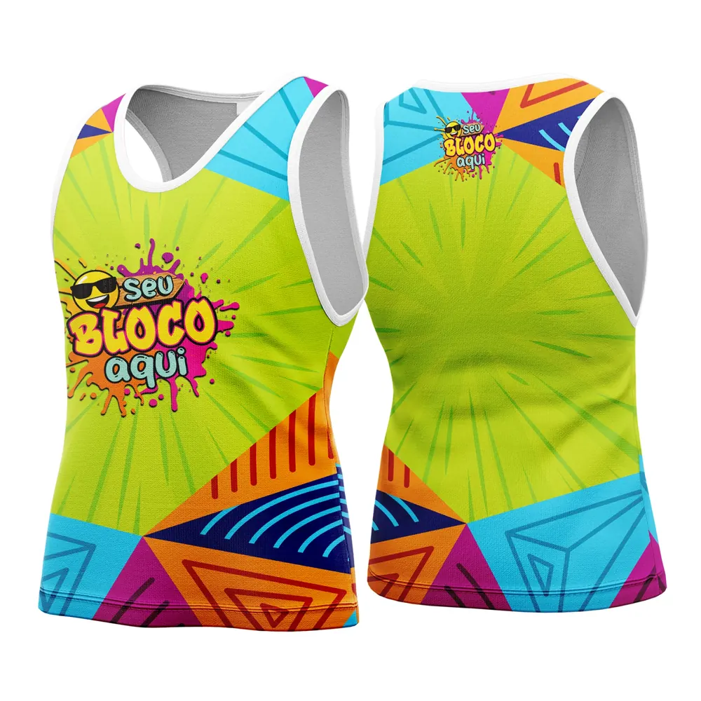Camisa Abadá Carnaval Personalizada 2026 Modelo 161