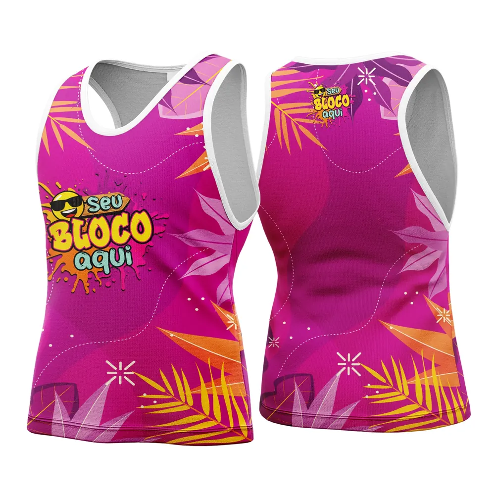Camisa Abadá Carnaval Personalizada 2026 Modelo 166