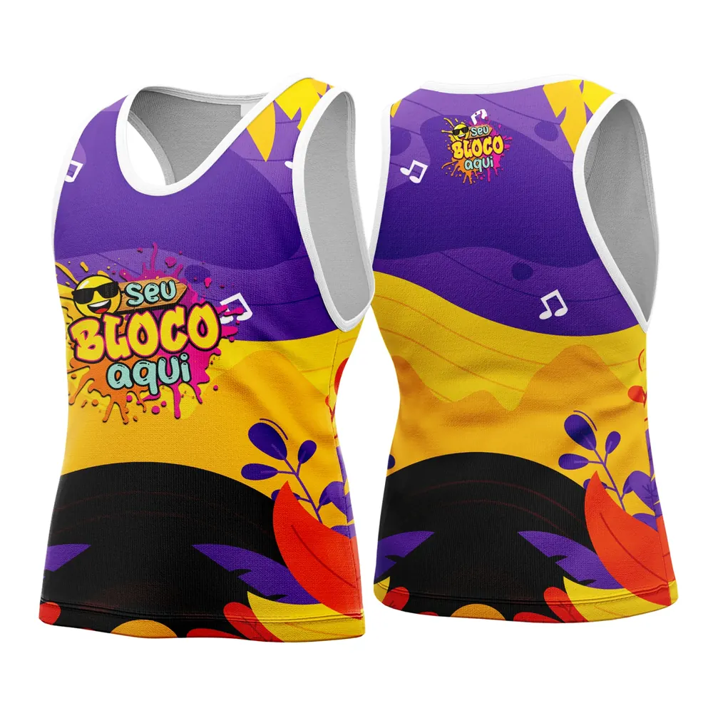 Camisa Abadá Carnaval Personalizada 2026 Modelo 128
