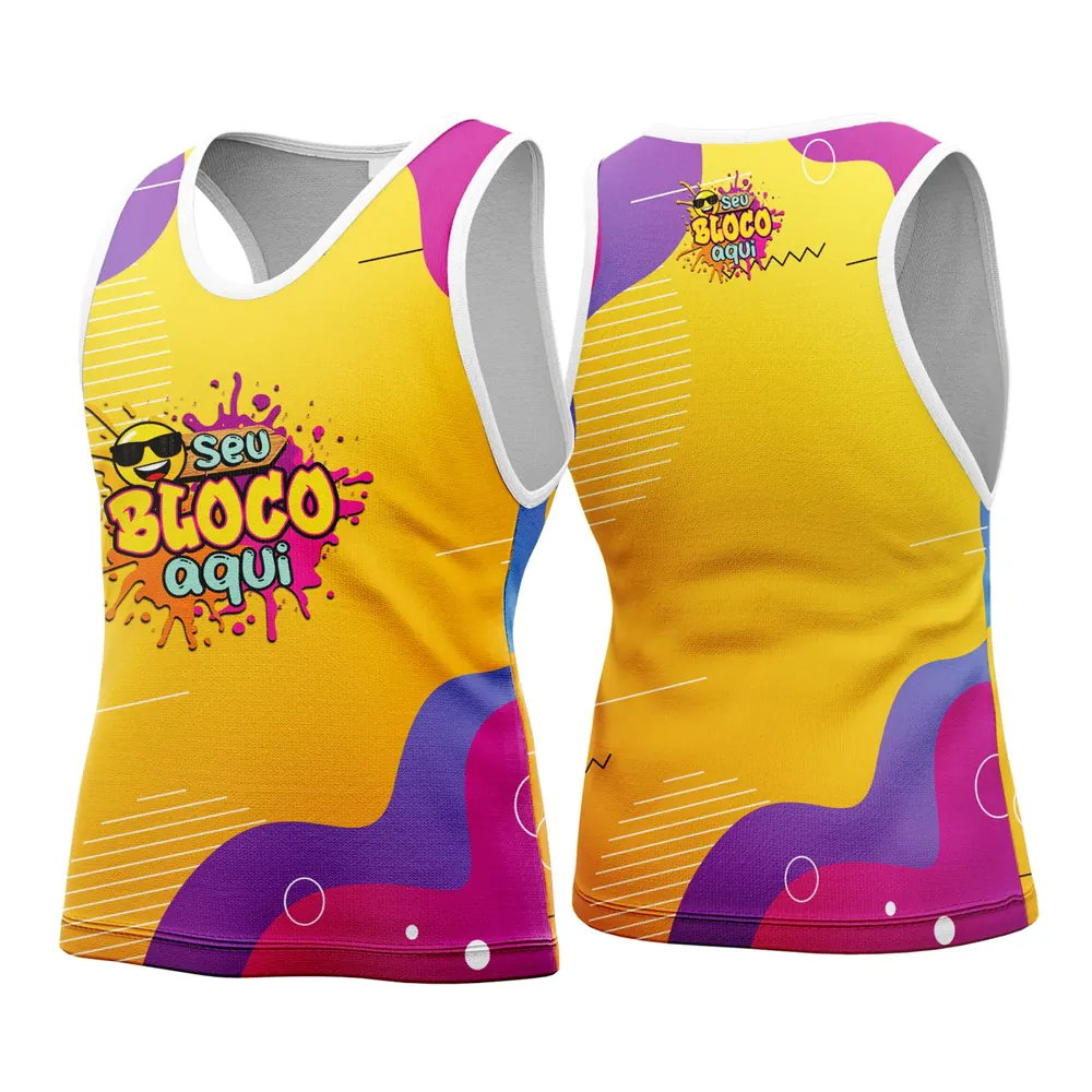 Camisa Abadá Carnaval Personalizada 2026 Modelo 20