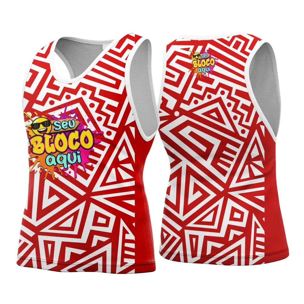 Camisa Abadá Carnaval Personalizada 2026 Modelo 155