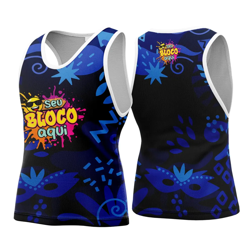 Camisa Abadá Carnaval Personalizada 2026 Modelo 135