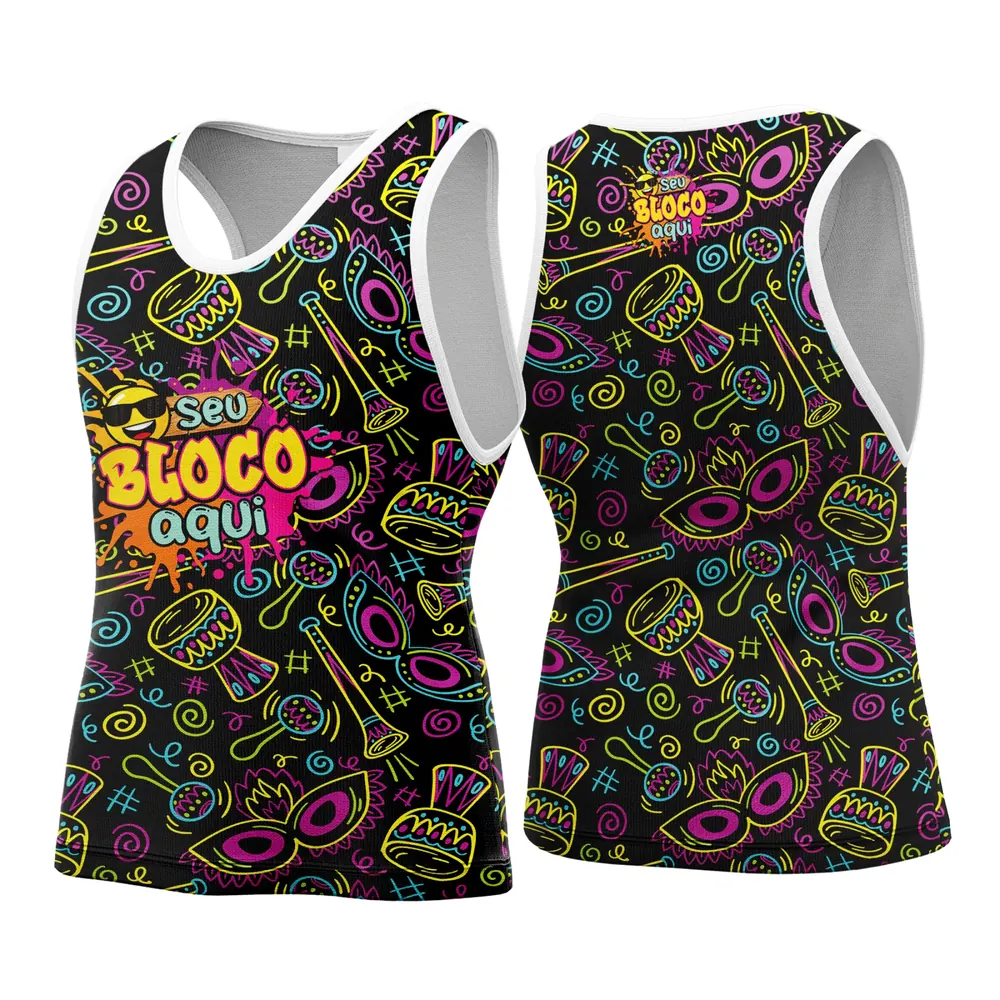 Camisa Abadá Carnaval Personalizada 2026 Modelo 167