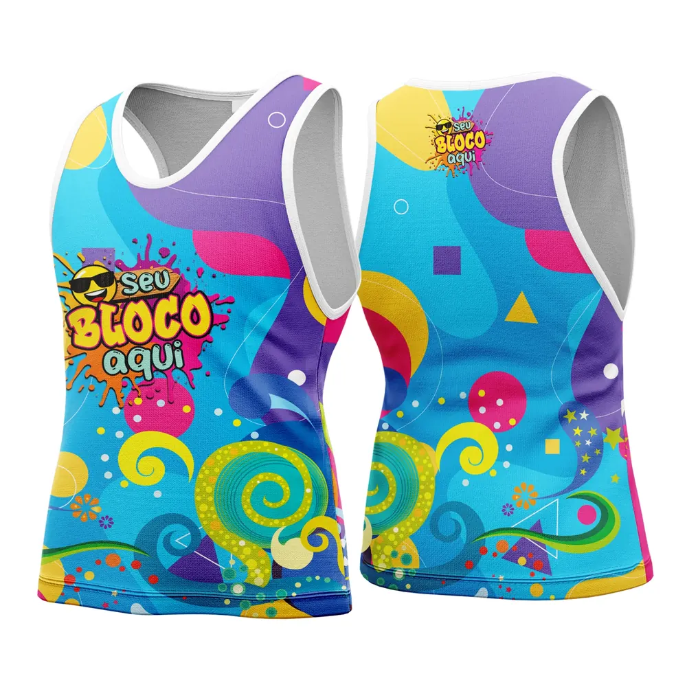 Camisa Abadá Carnaval Personalizada 2026 Modelo 33