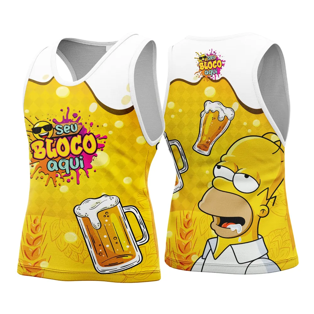 Camisa Abadá Carnaval Personalizada 2026 Modelo 175