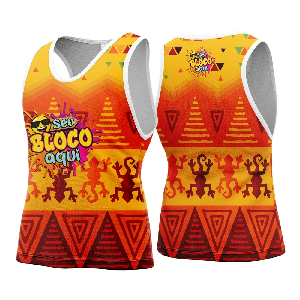Camisa Abadá Carnaval Personalizada 2026 Modelo 96