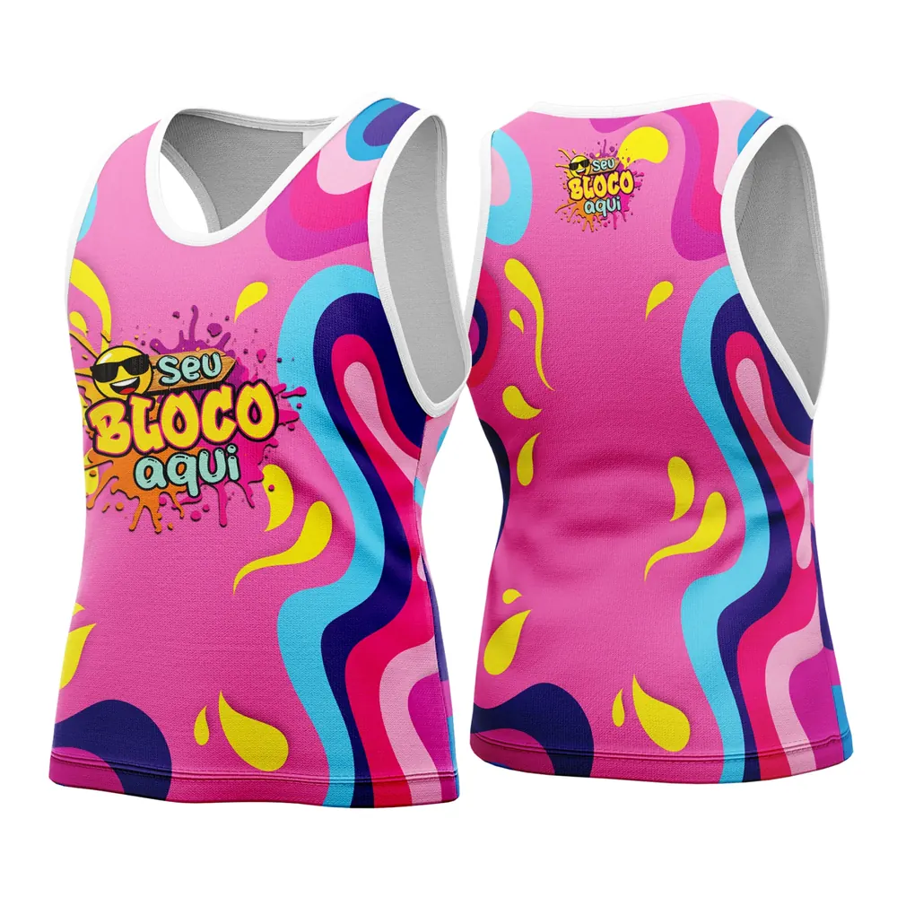 Camisa Abadá Carnaval Personalizada 2026 Modelo 71