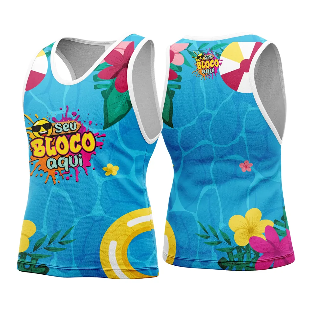 Camisa Abadá Carnaval Personalizada 2026 Modelo 46