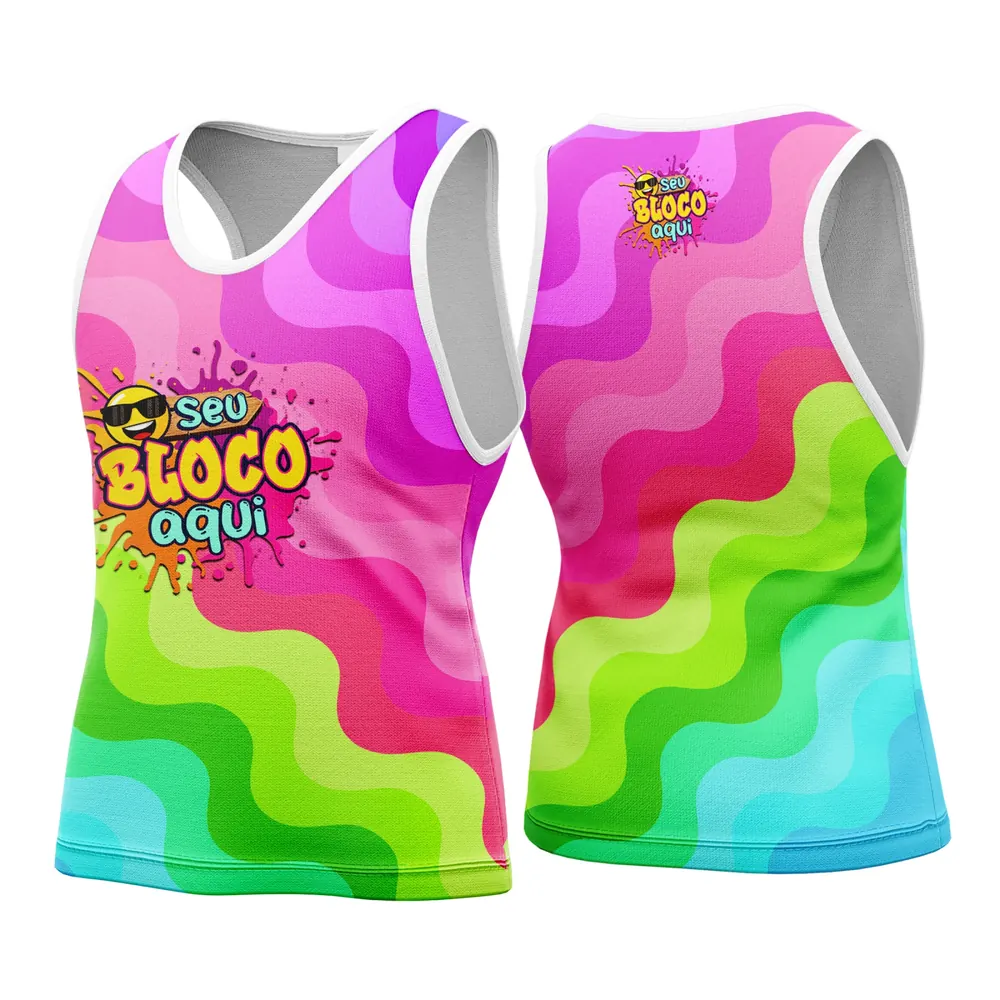 Camisa Abadá Carnaval Personalizada 2026 Modelo 156