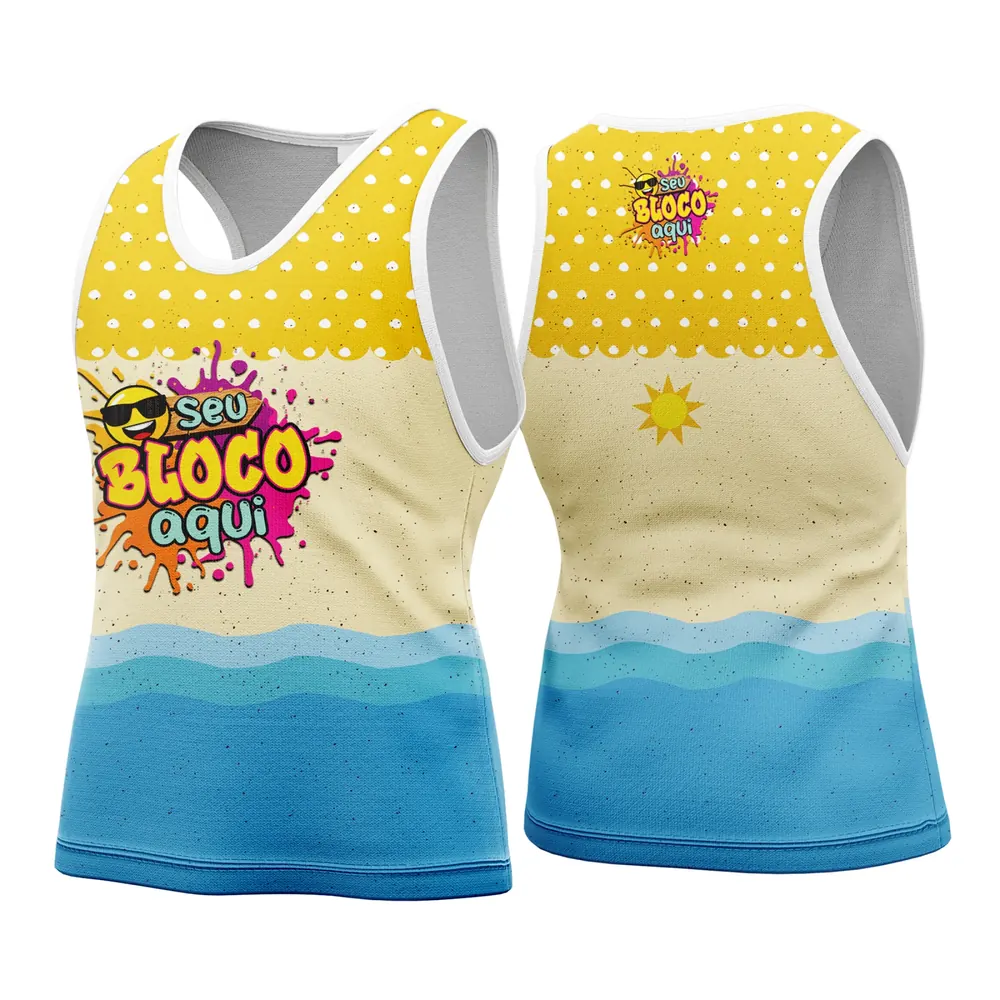 Camisa Abadá Carnaval Personalizada 2026 Modelo 63