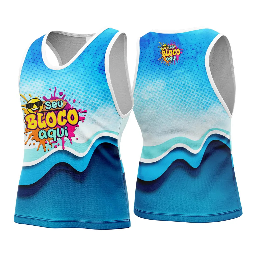 Camisa Abadá Carnaval Personalizada 2026 Modelo 153