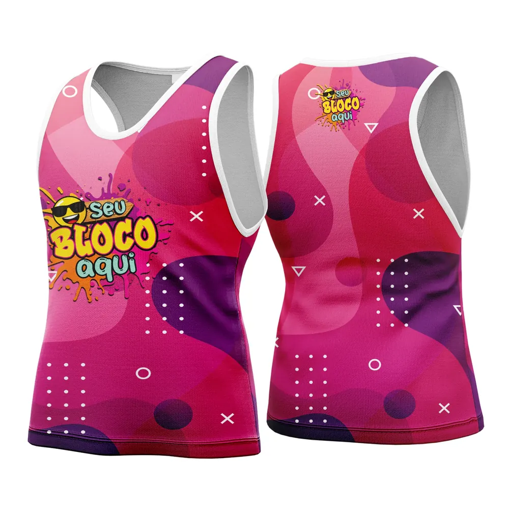 Camisa Abadá Carnaval Personalizada 2026 Modelo 05